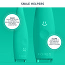ISSA baby Soft Silicone Sonic Toothbrush, Kiwi Green Panda 