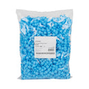 McKesson Flanged Plug Cap, Blue, Polyethylene, for use with 16mm Tubes (1000/BG) 