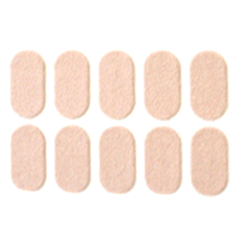 McKesson Pedi-Pad Beige Protective Pad, Regular Size (Case of 10 Packs)