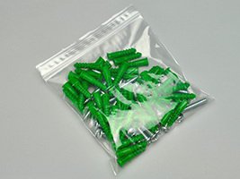 Clear Line Zip Closure Bag (Case of 1000)