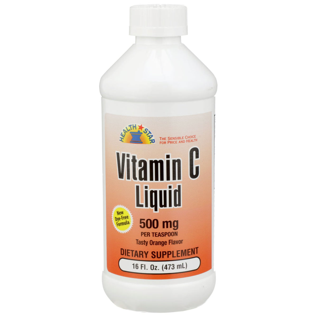 Geri-Care Ascorbic Acid Vitamin C Supplement, 16 fl. Oz. (Case of 12)