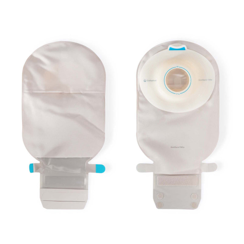 SenSura Mio Convex Deep 1-Piece Opaque Ostomy Pouch, 35mm Stoma (Box of 10)