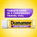 Dramamine Motion Sickness Meclizine Antiemetic Less Drowsy Tablets (8/BX) 
