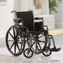 McKesson Lightweight Wheelchair, 16 Inch Seat Width (Each)