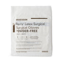 McKesson Perry Performance Plus Surgical Glove, Size 6.5, Cream (Case of 4 Boxes)
