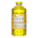 Surface Disinfectant Cleaner Pine-Sol Manual Pour Liquid 80 oz. Bottle Lemon Scent NonSterile (Case of 3)