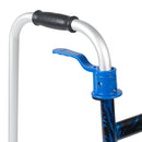 Drive DeVilbiss Healthcare drive Aluminum Dual Release Folding Walker, 32 – 39 Inch Height 