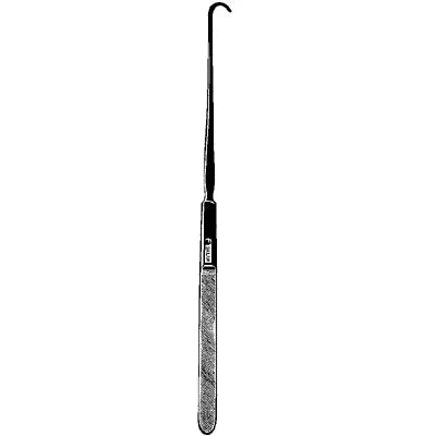 Sklar Black Laser Emmett Fistula Hook - 9", Curved (Style