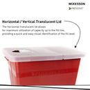 McKesson Prevent Sharps Container, 8 Gallon, 13.75 x 13.75 x 14 Inch (10/CS) 