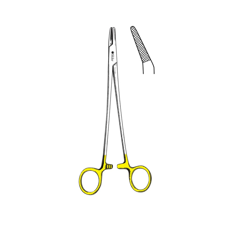 Sklar TC Finochietto Needle Holder - 8", Serrated, Angled - 21-8038