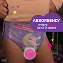 Huggies Pull-Ups Night-Time Training Pants for Girls, 3T to 4T (60/PK)