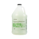 McKesson 2-in-1 Shampoo and Body Wash, Cucumber Melon Scent, 1 Gallon Jug (Case of 4)