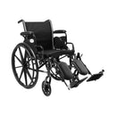 McKesson Lightweight Wheelchair, 18 Inch Seat Width (Each)