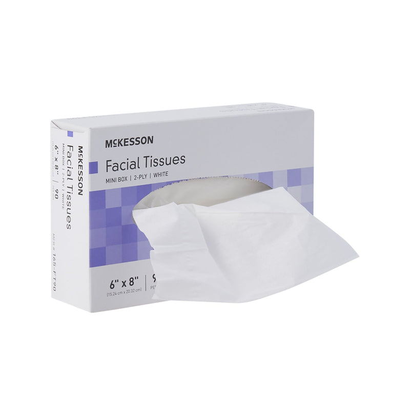 McKesson Facial Tissue, Mini Box, White, Two-Ply (Case of 6480)