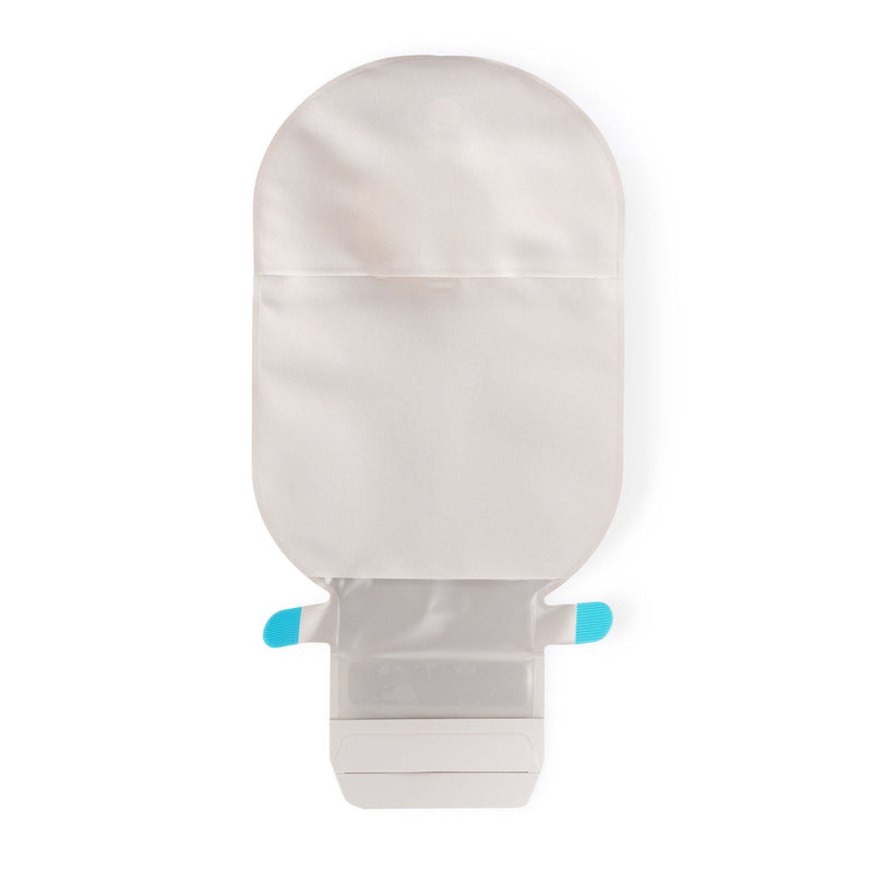 Ostomy Pouch SenSura Mio Standard Wear One-Piece System Convex, Pre-Cut Opaque Gray 7/8 Inch Stoma Drainable (Box of 10)