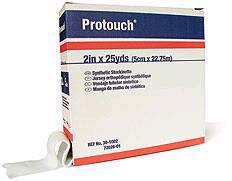 BSN Medical Protouch White Synthetic Undercast Stockinette, 3 Inch x 25 Yard 