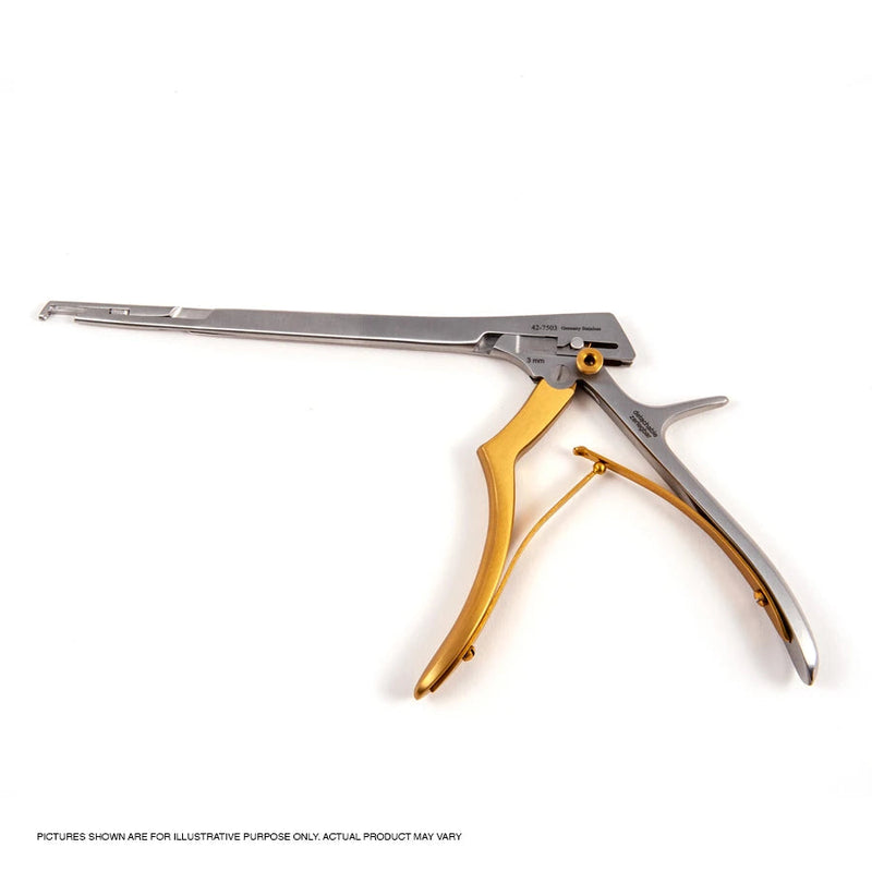 Sklar Kerrison Rongeur - 12", Detachable Shaft, Downwards Cutting (40°), 1mm Tip, Thin Footplate - 42-7551 