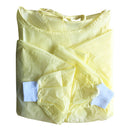 Protective Procedure Gown Large Yellow NonSterile Not Rated Disposable (Case of 100)