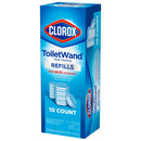 The Clorox Company Toilet Bowl Cleaner Disinfecting Refill Pads Clorox Blue / White, 3 Inch, Sponge Head (6/CT) 
