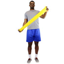 CanDo Exercise Resistance Band, Yellow, 5 Inch x 6 Yard, X-Light Resistance (Each)