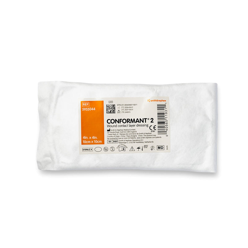 Conformant 2 Wound Contact Layer Dressing, 4 x 4 Inch (Case of 48)
