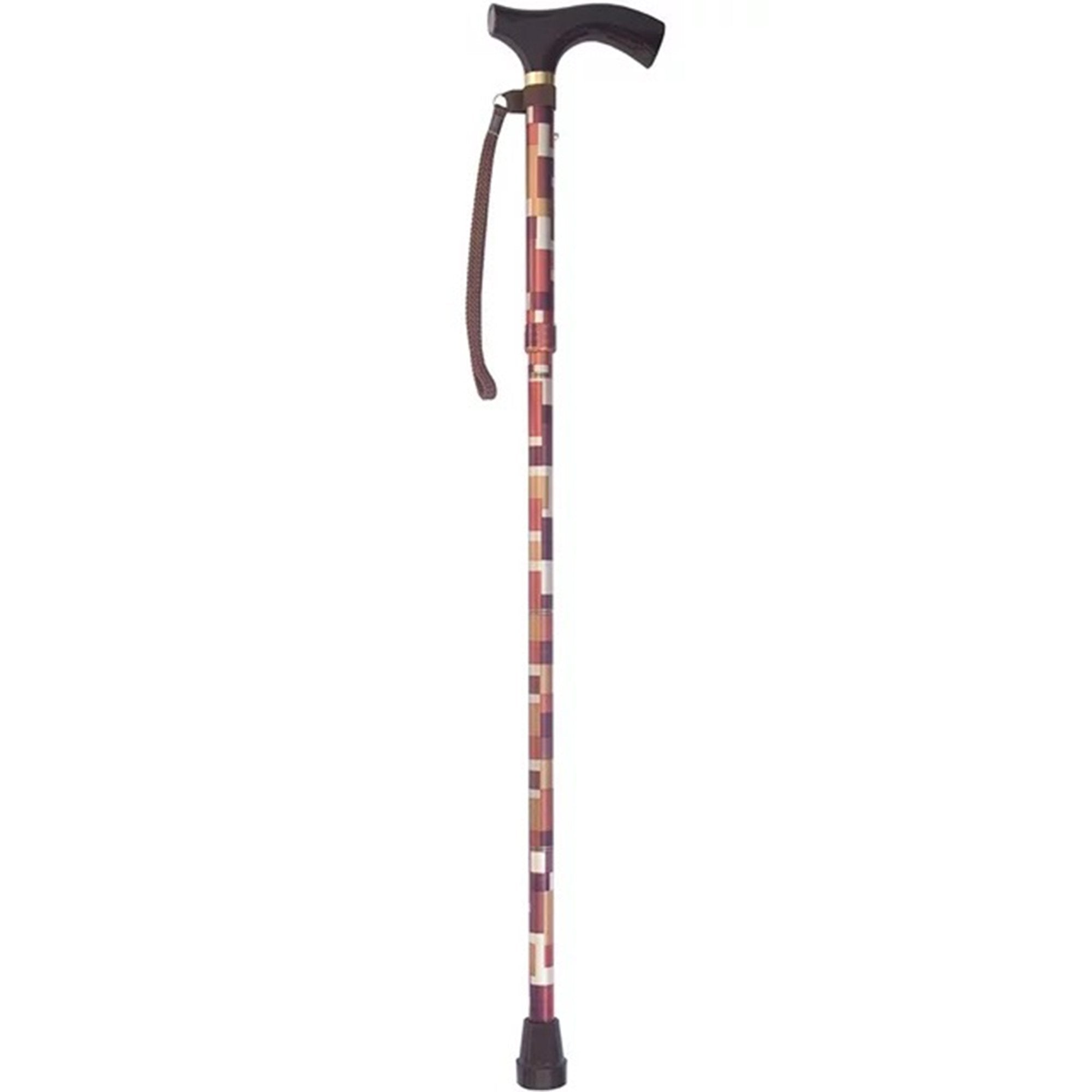 Mabis Healthcare Switch Sticks Folding Cane, Maple, 32 to 37 Inch Height 