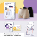 Seni Pull On Boxer Style Knit Pant, Large, Unisex