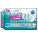 TotalDry Maximum Absorbency Bladder Control Pad, 12-Inch Length (Case of 180)