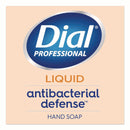 Antibacterial Soap Dial Professional Antibacterial Defense Gold + Aloe Liquid 11 oz. Pump Bottle Original Scent (Carton of 12)