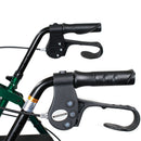 McKesson Folding Aluminum Four-Wheel Rollator, Green (Each)
