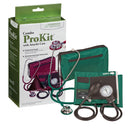 Combo ProKit Aneroid Sphygmomanometer Unit with Stethoscope, Green (Case of 20)