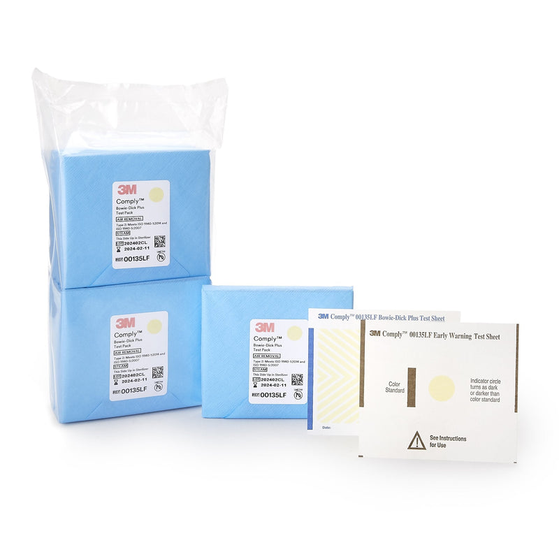 Solventum Corporation 3M Comply Sterilization Bowie-Dick Plus Test Pack (30/CS) 