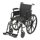 McKesson Brand McKesson Manual Lightweight Wheelchair, 18 Inch Seat Width