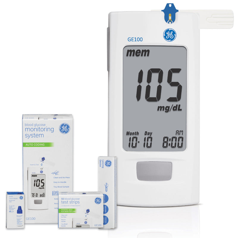 GE Blood Glucose Meter Bundle (Set)