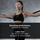 Performance Health TheraBand Exercise Resistance Band, Black, 6 Inch x 25 Yard, X-Heavy Resistance 