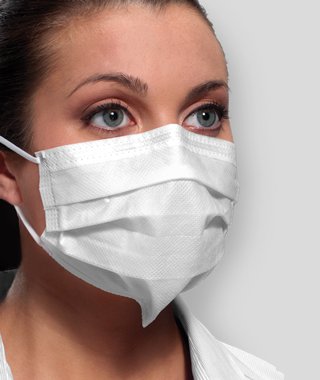 SPS Medical Supply Procedure Mask Ultra Sensitive ASTM Level 3 Earloops One Size Fits Most (2000/CS)