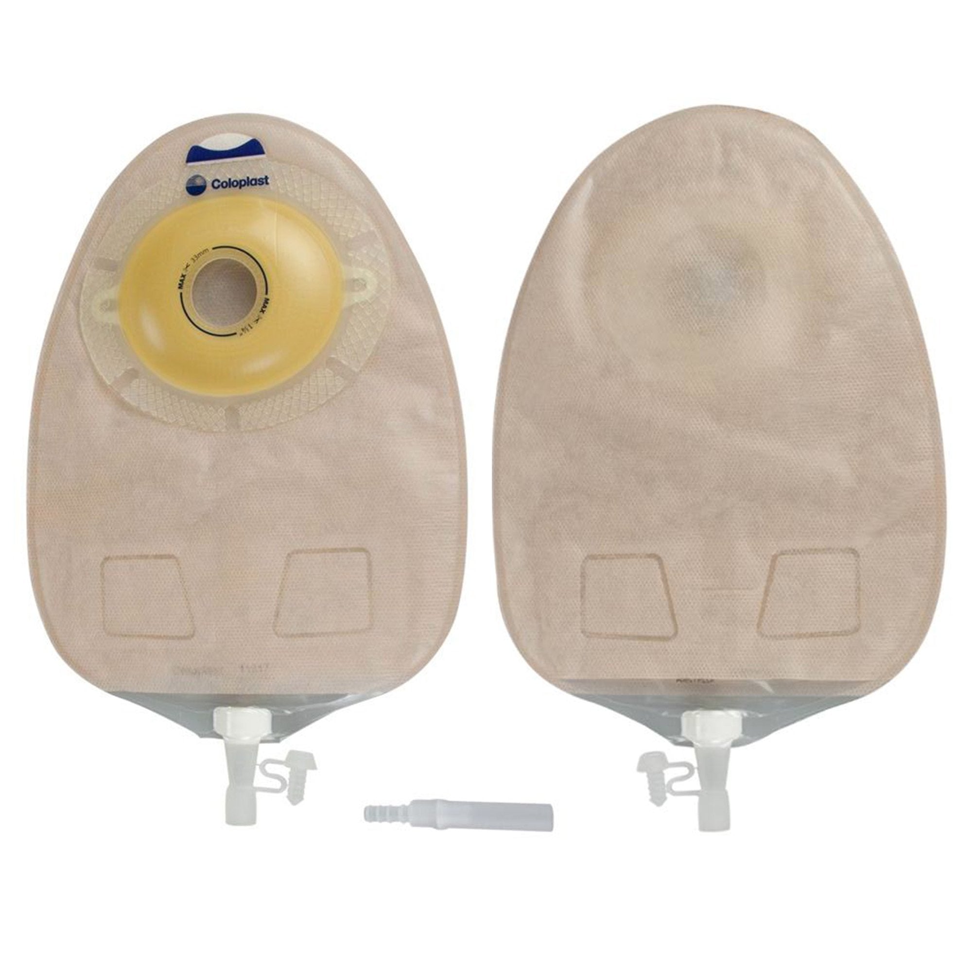 Coloplast SenSura Convex Light 1-Piece Opaque Urostomy Pouch, 32mm Stoma (10/BX) 