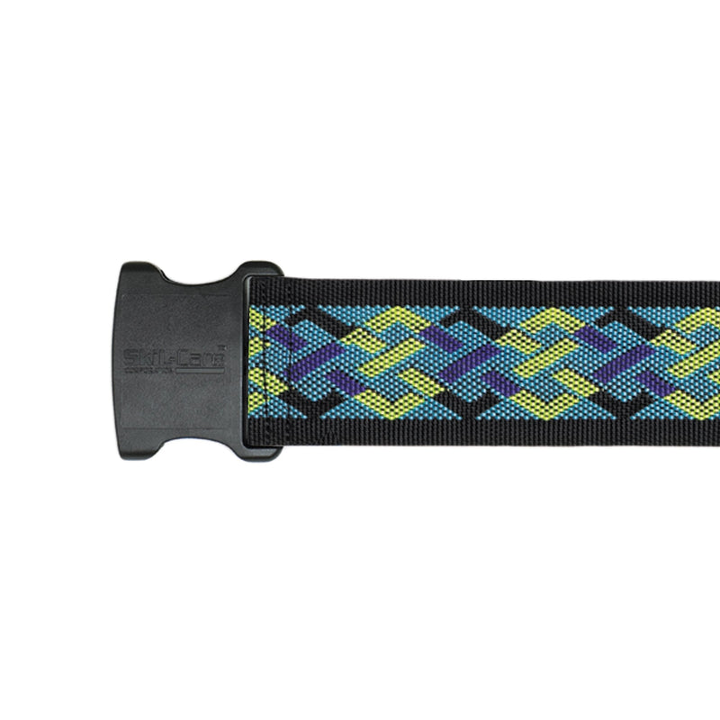 Skil-Care SkiL-Care Nylon Gait Belts with Delrin Buckle, Geo-Pattern D 
