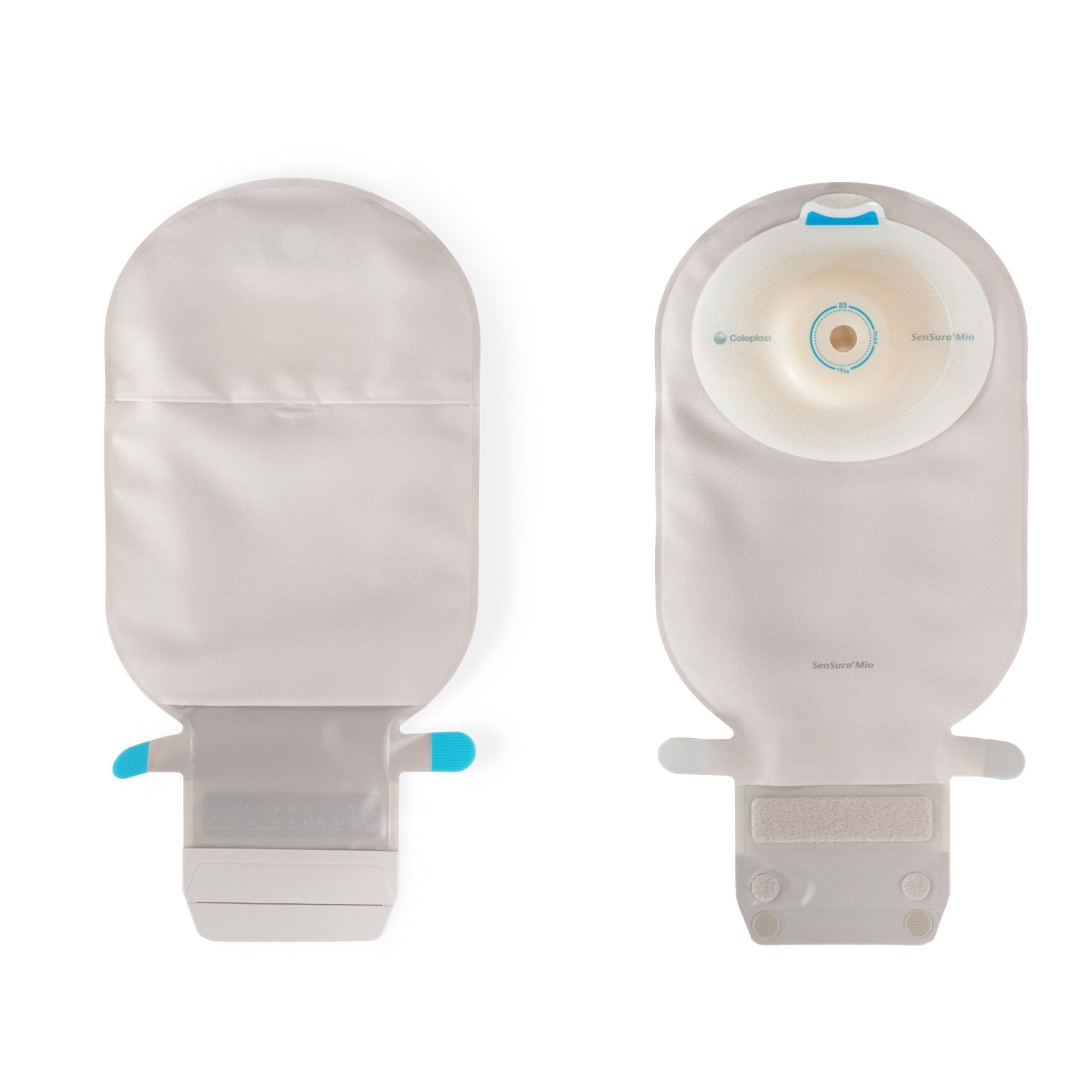 Coloplast SenSura Mio Convex Light 1-Piece Opaque Ostomy Pouch, 15 – 33 mm Stomas (10/BX) 