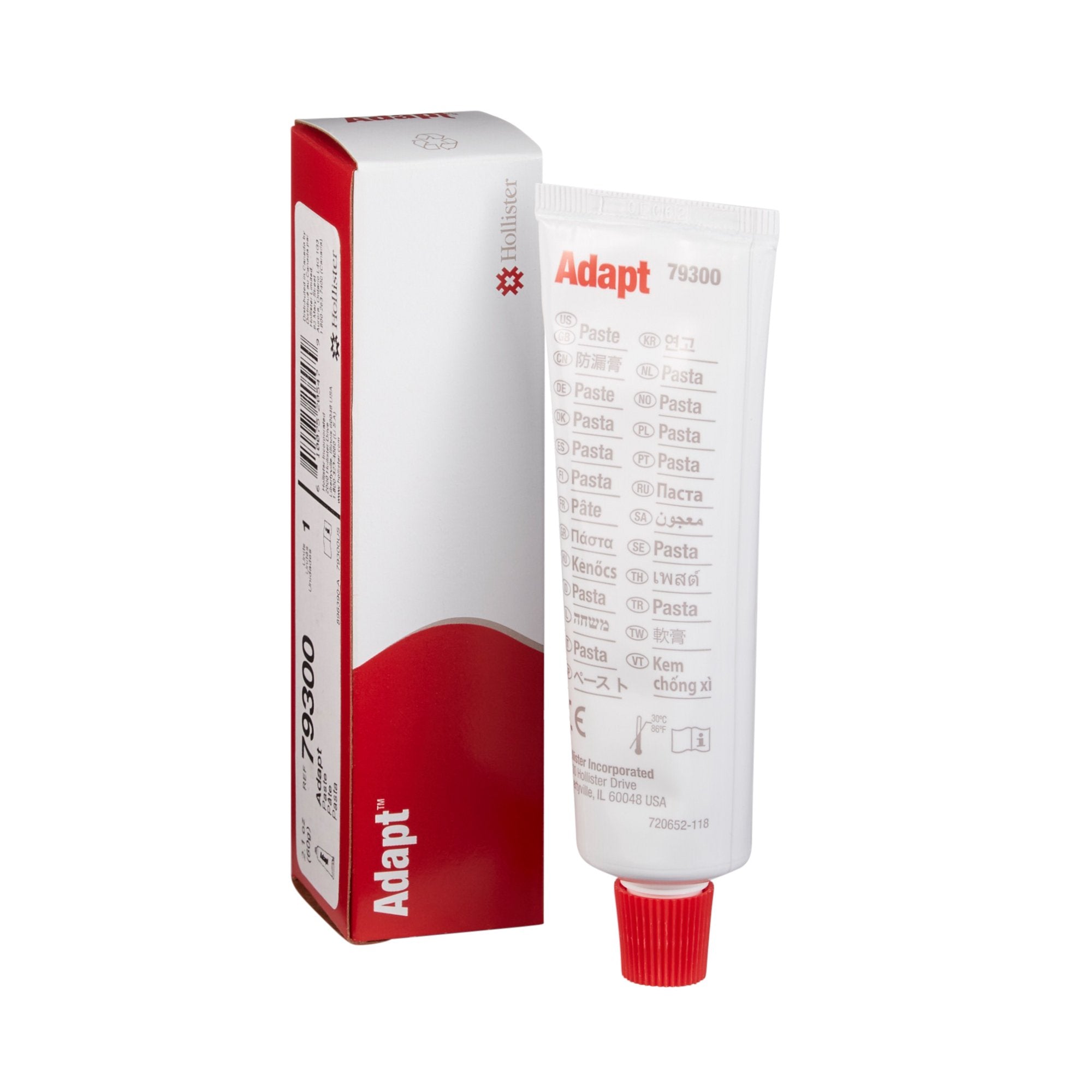 Hollister Adapt Filler Paste for use with Hollister Ostomy Skin Barrier, 2.1-ounce Tube 