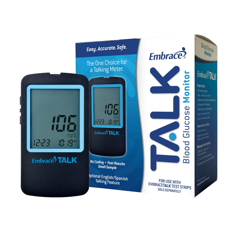 Embrace Talk Blood Glucose Meter (Each) 