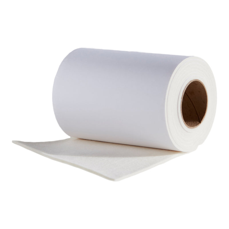 McKesson White Wool / Rayon Adhesive Orthopedic Felt Roll, 6 x 90 Inch (Case of 10 Rolls)