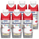 Peptamen Junior 1.5 Peptide-Based Complete Nutrition, Vanilla (Case of 24)