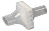 Spirometer Filter PulmoGuard MG Clear, Plastic, With PreVent For MedGraphics Instruments and Spirometers (Box of 50)