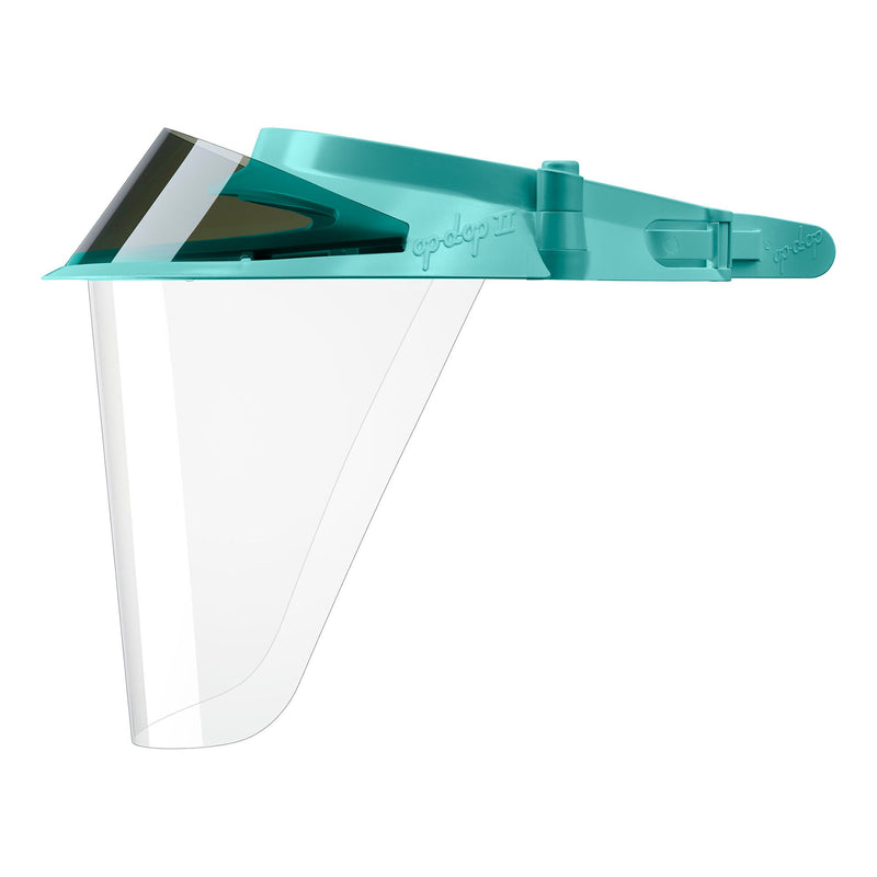 Face Shield Kit Op d Op II One Size Fits Most Full Length Anti-fog Reusable NonSterile (Each)