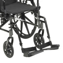 McKesson Brand McKesson Manual Lightweight Wheelchair, 18 Inch Seat Width 