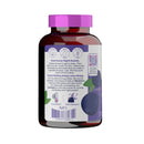Dietary Supplement AZO Genistein, Melatonin 30 mg / 1 mg Gummie 30 Gummies Blackcurrant Flavor (Case of 360)