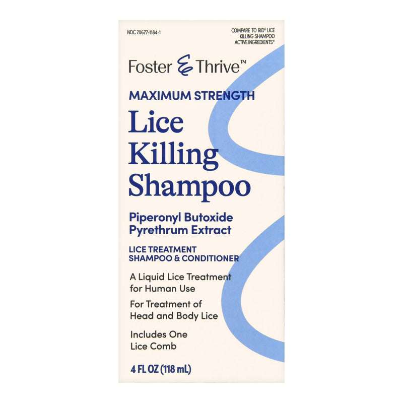 Foster & Thrive Maximum Strength Lice Killing Shampoo (Each)