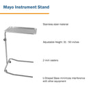 McKesson Mayo Instrument Stand (Each)