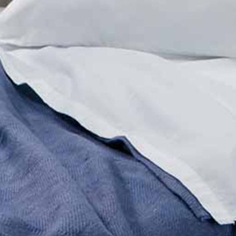 Blanket Links 74 X 96 Inch Cotton / Polyester 3.5 lbs. Federal Blue (Dozen)